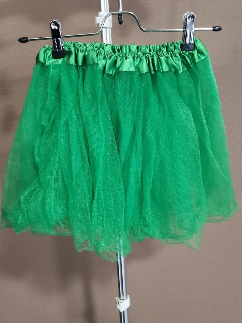 Toddler Green Tulle Mini Skirt